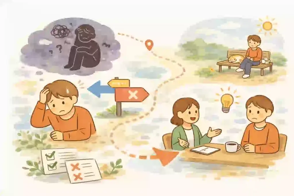 パニック障害の体験談を振り返りカウンセリングの本音を整理したまとめ